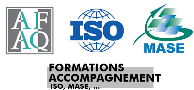 Accompagnement ISO, MASE, …